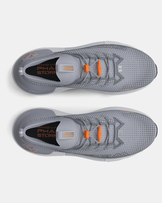 Unisex UA HOVR™ Phantom 3 SE Storm Running Shoes in Gray image number 2